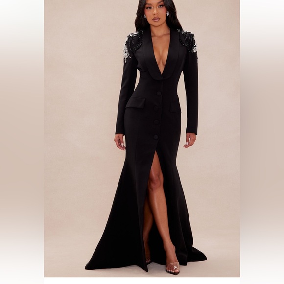 Iconic Blazer Maxi Dress - Picture 1 of 4